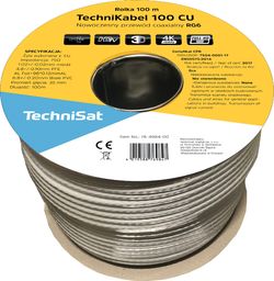  TechniSat Kabel koncentryczny TechniSat TECHNIKABEL 100 CU