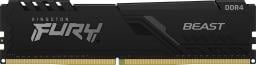 Pamięć Kingston Fury Beast, DDR4, 8 GB, 2666MHz, CL16 (KF426C16BB/8)