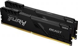 Pamięć Kingston Fury Beast, DDR4, 16 GB, 3200MHz, CL16 (KF432C16BBK2/16)