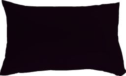  Fleuresse Poszewka na poduszkę satyna 50x70 cm Colours czarna