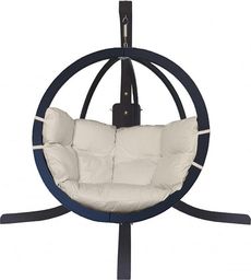 Koala Zestaw: stojak Alicante Antracyt + fotel Swing Chair Single (9), kremowy Alicante +Swing Chair Single (9)