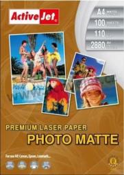 Activejet Papier fotograficzny do drukarki A4 (P4-110M100L)