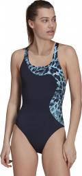 Adidas Kostium kąpielowy adidas Sports Performance Graphic Swimsuit GU2517 GU2517 niebieski 44
