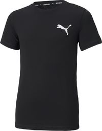 Puma Koszulka chłopięca Puma Core Active czarna 58698001 152