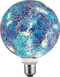  Paulmann Źródło LED G125 Mosaic 5W 470lm Niebieski Ściemnialne E27 2700K 230V