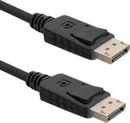 Kabel Qoltec DisplayPort - DisplayPort 3m czarny (50454)