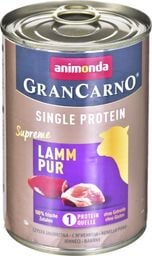  Animonda GranCarno Single Protein smak: jagnięcina - puszka 400 g