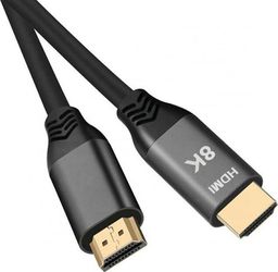 Kabel Hertz HDMI - HDMI 1.5m czarny (HD40B)
