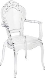  Elior Bezbarwne krzesło do salonu z podłokietnikami - Trixi 3X