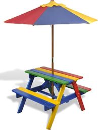  Elior Kolorowy stół piknikowy dla dzieci - Loris