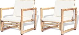  Elior Zestaw bambusowych krzeseł ogrodowych - Mollie