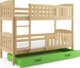  Elior Piętrowe łóżko dla dzieci z materacami 80x190 - Celinda 2X