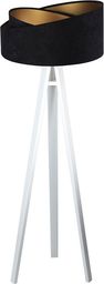 Lampa podłogowa Lumes Czarno-biała nowoczesna lampa stojąca - EXX253-Agra