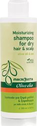  Macrovita MACROVITA OLIVE-ELIA szampon nawilżający do włosów suchych i suchej skóry głowy z bio-oliwą i owsem 200ml
