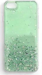  Wozinsky Wozinsky Star Glitter błyszczące etui pokrowiec z brokatem Xiaomi Redmi Note 9T 5G zielony