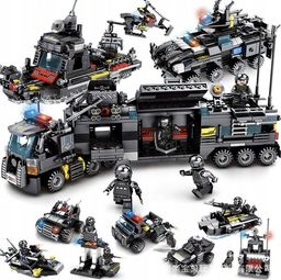 Pan i Pani Gadżet Klocki baza policji 832 klocków