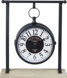  KMTP Zegar stojący kominkowy Loft wiszący 27x10x31cm