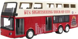 Autobus piętrowy 1:18, 2.4GHz, RTR - czerwony