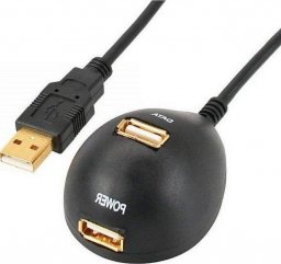 HUB USB InLine 2x USB-A 2.0 (34652)