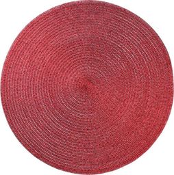  Selsey SELSEY Podkładka pod talerz Lilotto średnica 38 cm czerwona