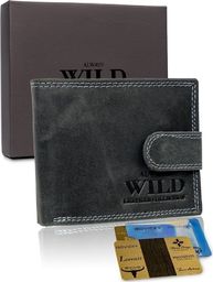 Always Wild Skórzany portfel dla mężczyzny z ochroną RFID Always Wild Nie dotyczy