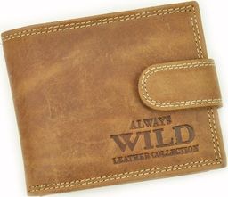  Always Wild Skórzany portfel dla mężczyzny z ochroną RFID Always Wild Nie dotyczy