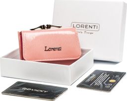  Lorenti Malutki portfel skórzany z klapką i portmonetką na bigiel, RFID Lorenti Nie dotyczy