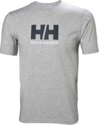  Helly Hansen Koszulka męska Logo T-Shirt Grey Melange r. XL (33979-950)