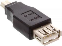 Adapter USB InLine miniUSB - USB Czarny  (33500B)