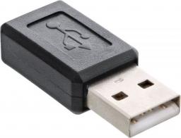 Adapter USB InLine microUSB - USB Czarny  (31612)