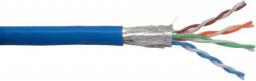  InLine Patch kabel SF/UTP Cat.5e AWG26 CCA PVC niebieski 100m (72099B)