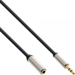 Kabel InLine Jack 3.5mm - Jack 3.5mm 5m srebrny (99235)