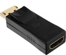 Adapter AV InLine DisplayPort - HDMI czarny (17198J)