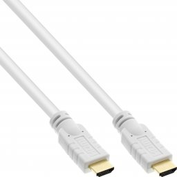 Kabel InLine HDMI - HDMI 10m biały (17510W)