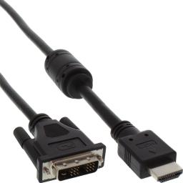 Kabel InLine HDMI - DVI-D 5m czarny (17665)