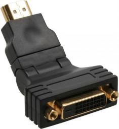 Adapter AV InLine HDMI - DVI-D czarny (17670W)