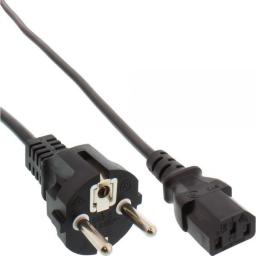 Kabel zasilający InLine German 3 Pin IEC C13 H05VV-F (16651)