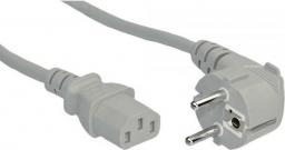 Kabel zasilający InLine Typ F kątowy - IEC connector (16652B)