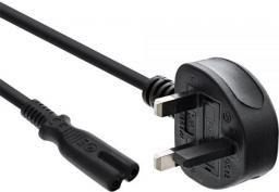 Kabel zasilający InLine mains Plug England - Euro 8 socket 1.8m (16654E)