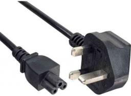 Kabel zasilający InLine do laptopów do UK 3 Pin coupling 2m (16656E)