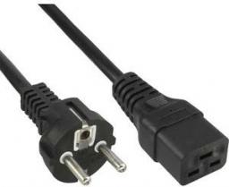 Kabel zasilający InLine 16A Typ F prosty - IEC (16658E)