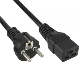 Kabel zasilający InLine 16A Typ F prosty - IEC connector (16658G)