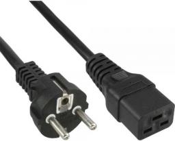 Kabel zasilający InLine 16A Typ F prosty - IEC (16658H)