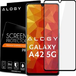  Alogy Szkło Alogy Full Glue case friendly do Samsung Galaxy A42 5G Czarne