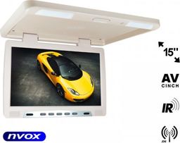Nvox Monitor podwieszany podsufitowy LCD 15cali cali LED IR FM VGA... (NVOX RF1590 BE)