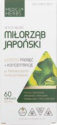  Medica Herbs Medica Herbs Ginkgo Biloba (Miłorząb Japoński) 120 mg - 60 kapsułek