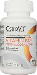  OstroVit OstroVit Witamina B12 Metylokobalamina - 200 tabletek