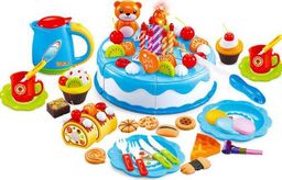  Ikonka Tort urodzinowy do krojenia kuchnia 80 el. niebieski 
