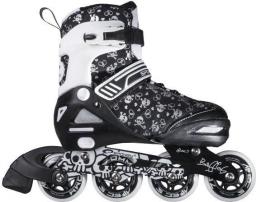 Spokey Łyżworolki reg.35-38 BAFFIES czarne - 834565