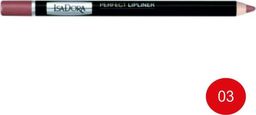  IsaDora IsaDora Perfect Lipliner 1.2g, Kolor : 03